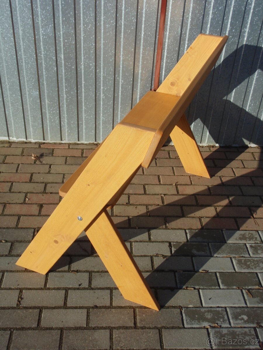 Dřevěná lavička - 6
