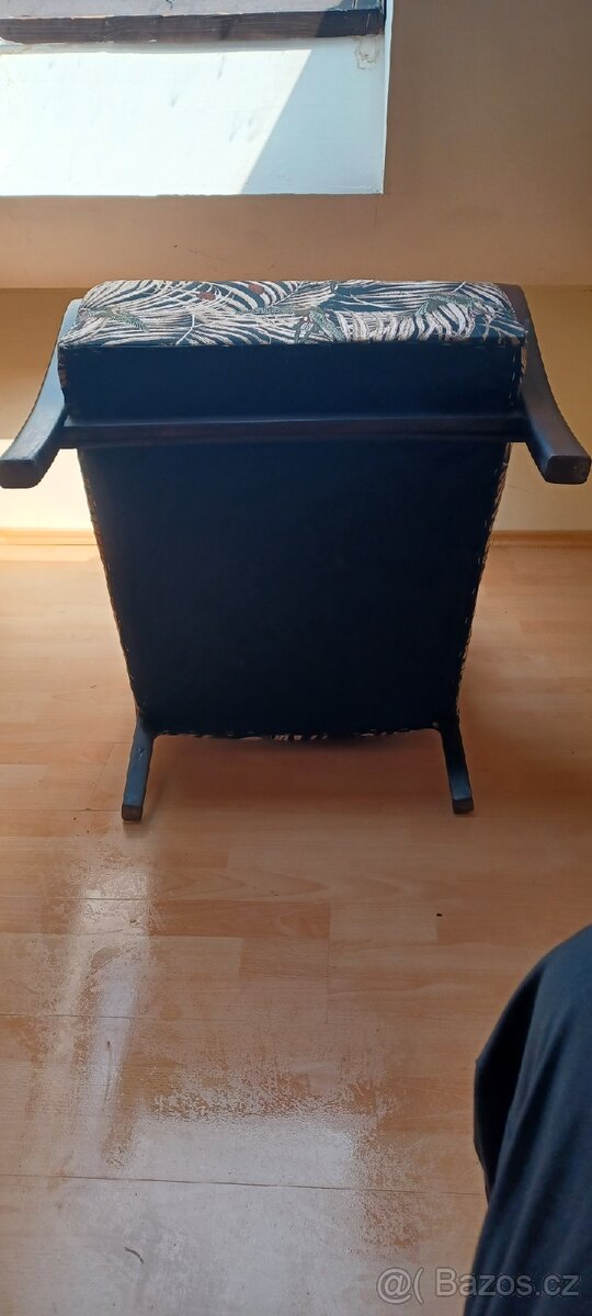 Vintage křeslo po repasi - 6