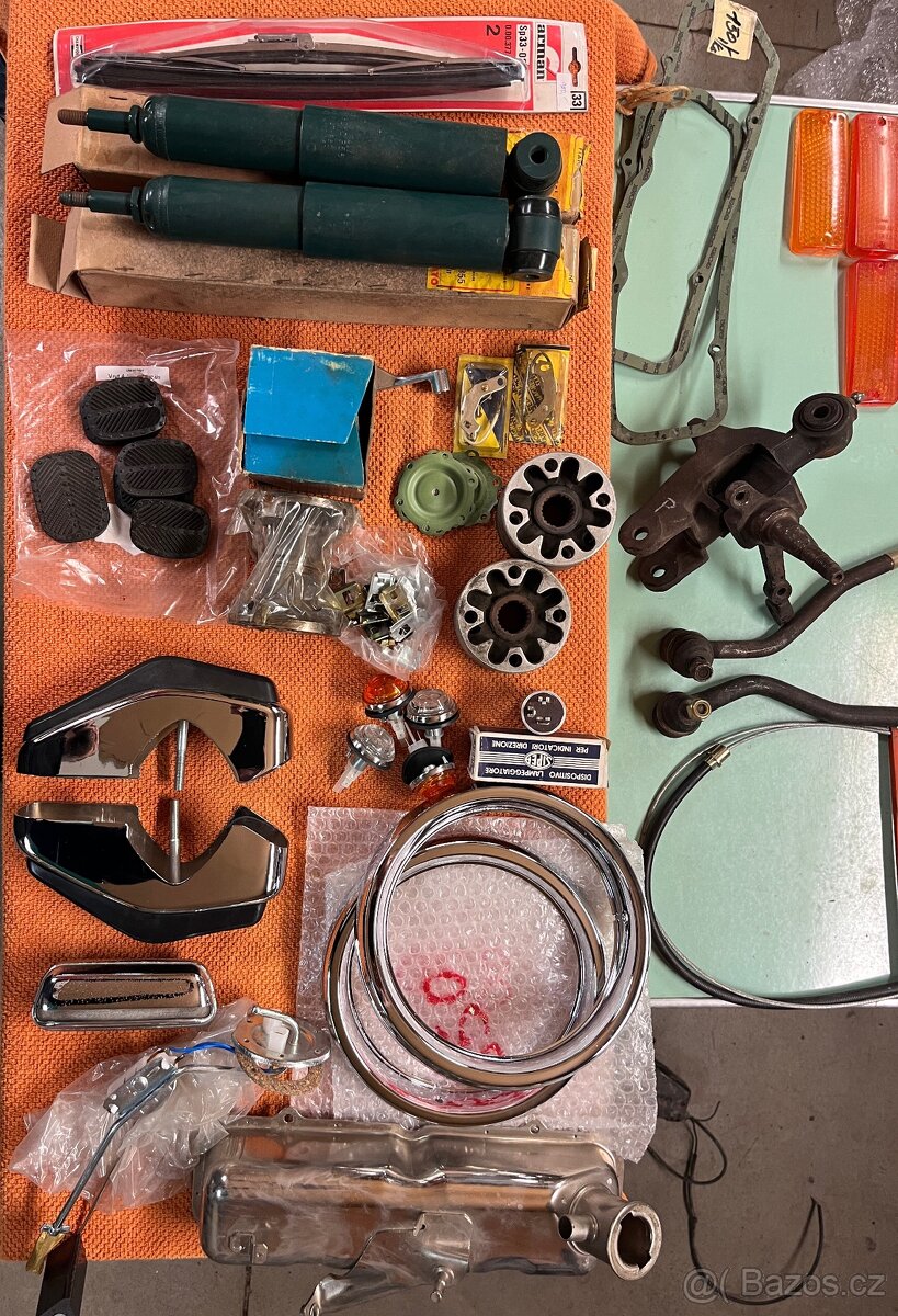 Fiat 850 Sport coupe nové díly - 6