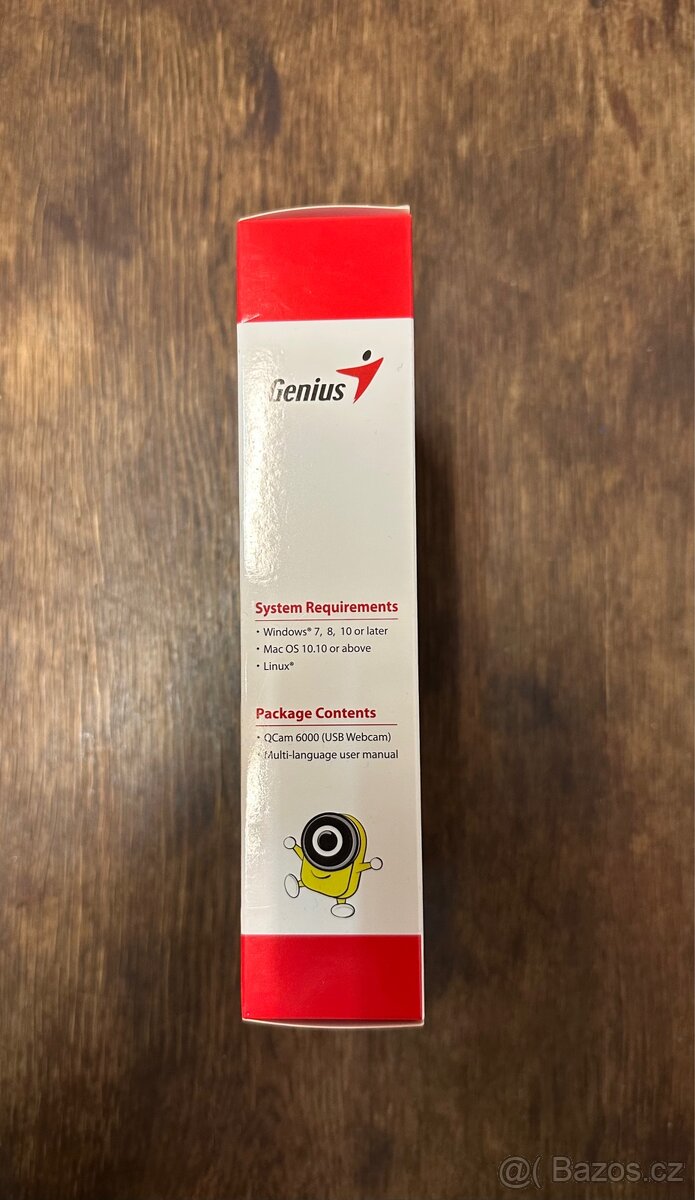 Webkamera Genius QCam 6000, Full HD - Nová - 6
