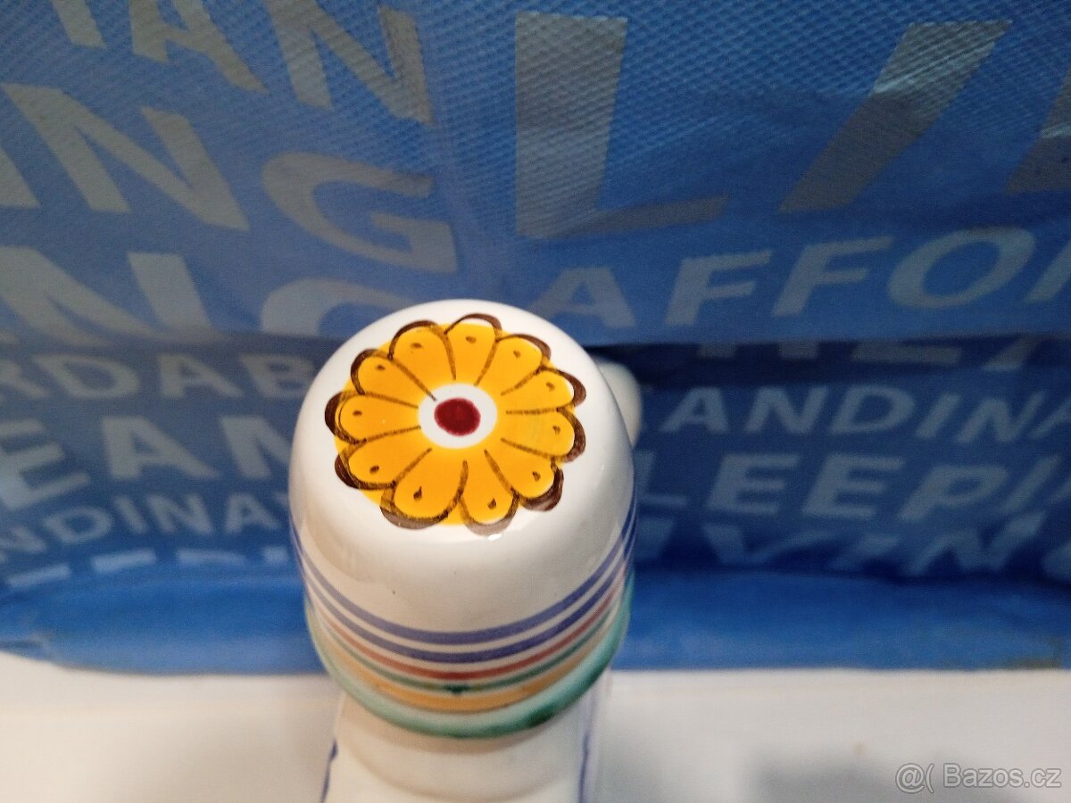 Fajánse keramika karafa, Dárek - 6