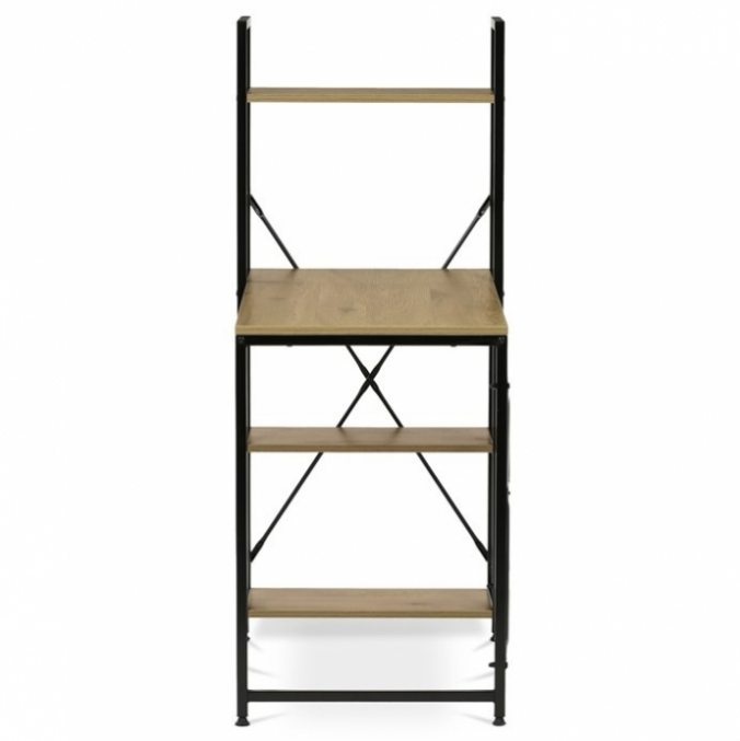 Počítačový stůl s regálem - 6