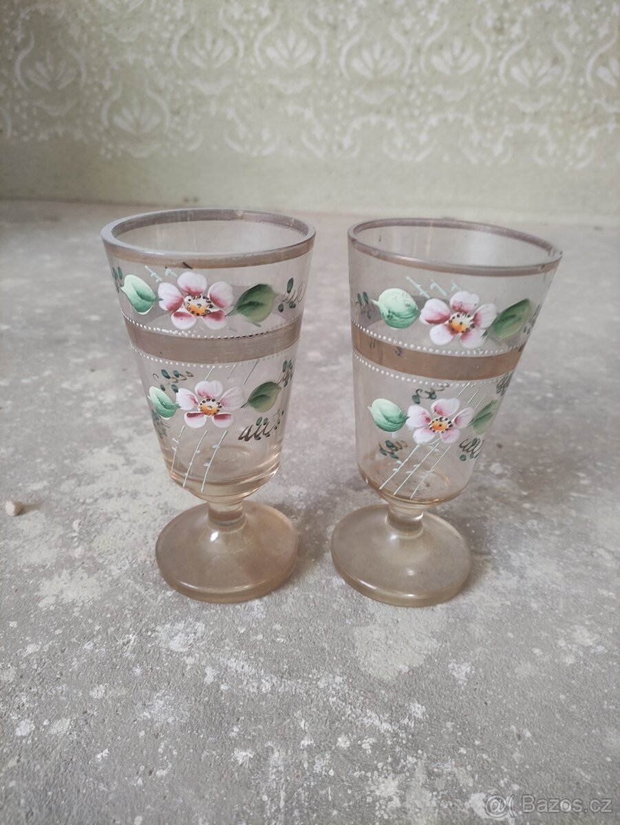 Různé skleněné retro - 6