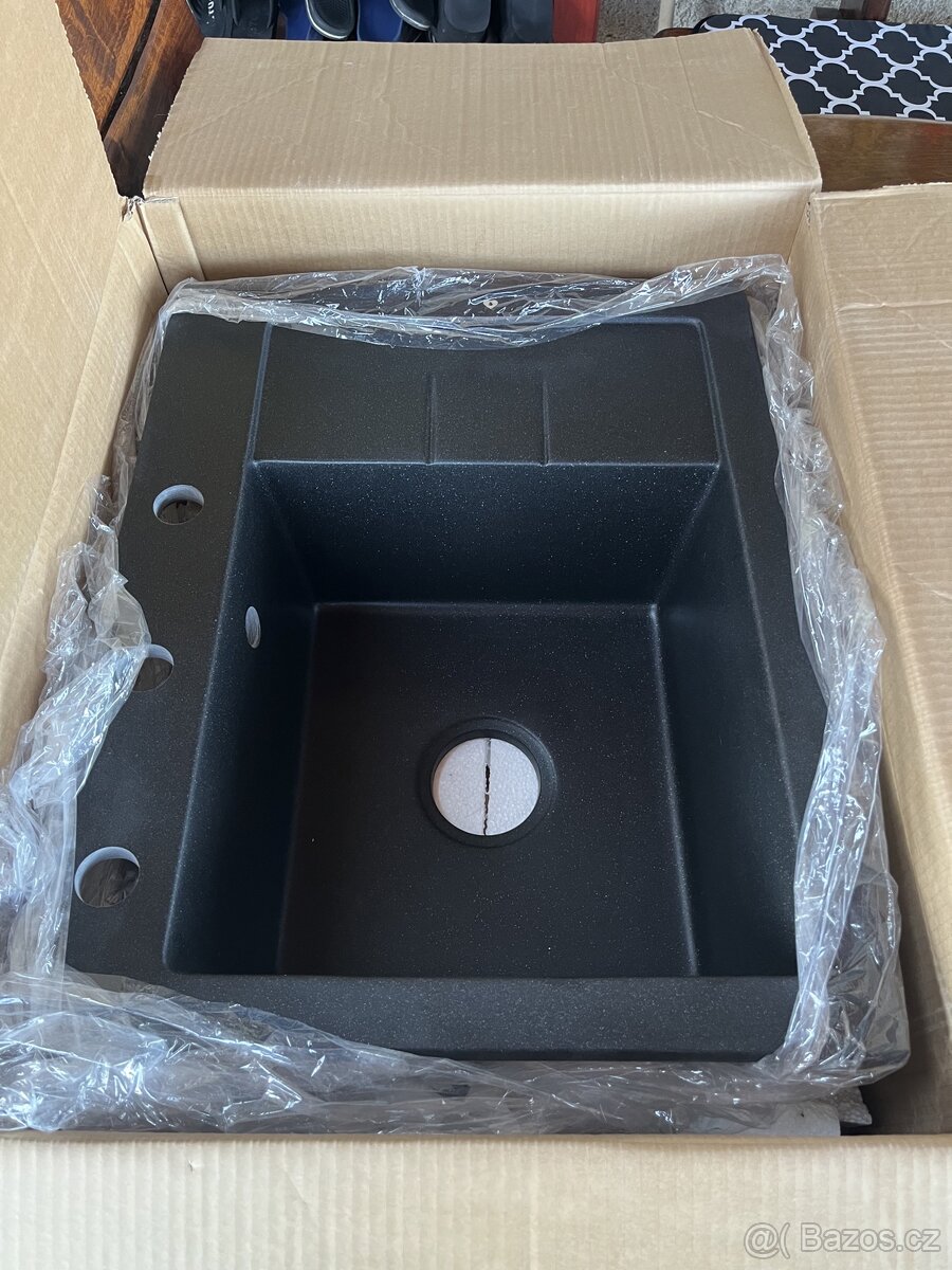 Granitový dřez Noví Lavello Luxor 1.0s - 6