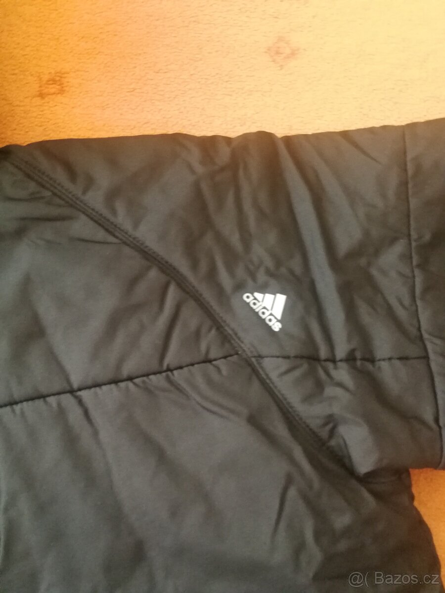 Dámský černý kabát adidas - velikost M - 6