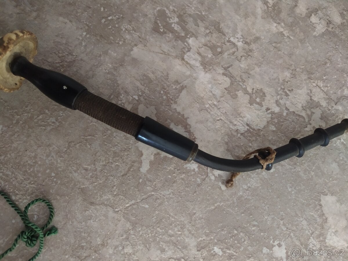 Staré porcelánové fajfky 54cm a 31cm - 6