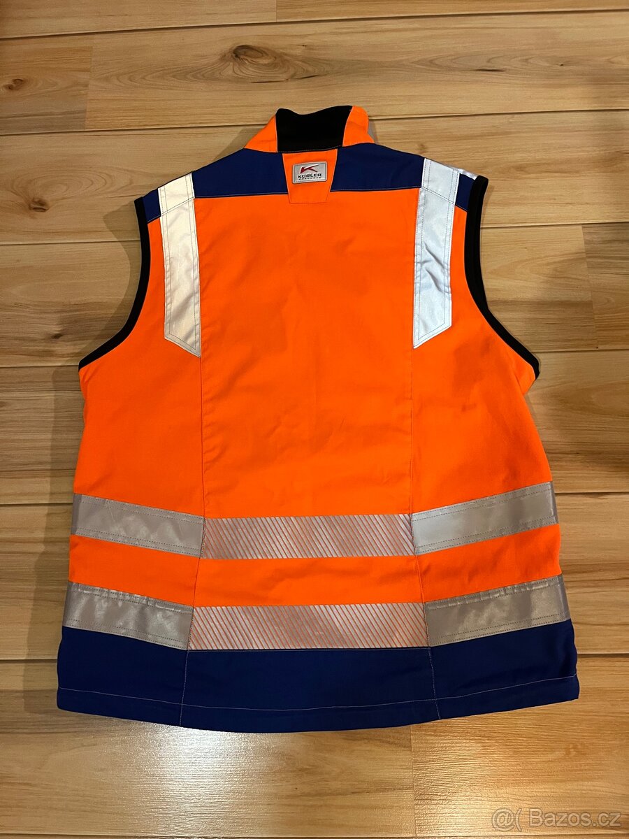 Reflexní zateplená vesta Kübler - 6