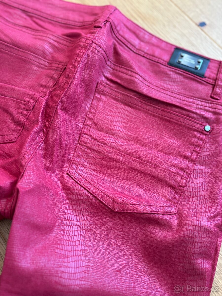 Červené dámské kalhoty Orsay - 6