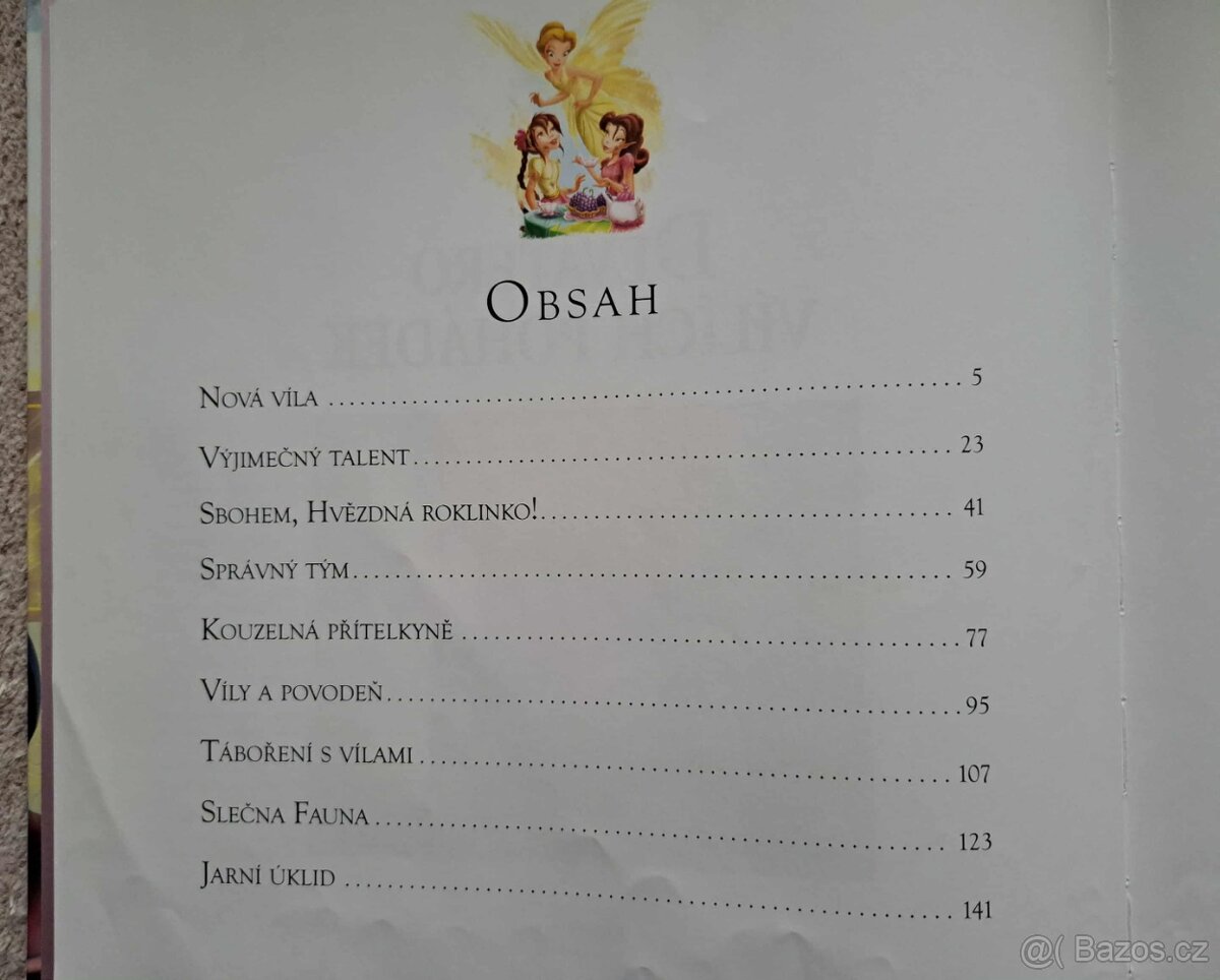 Kniha Devatero vílích pohádek (W.Disney) - 6