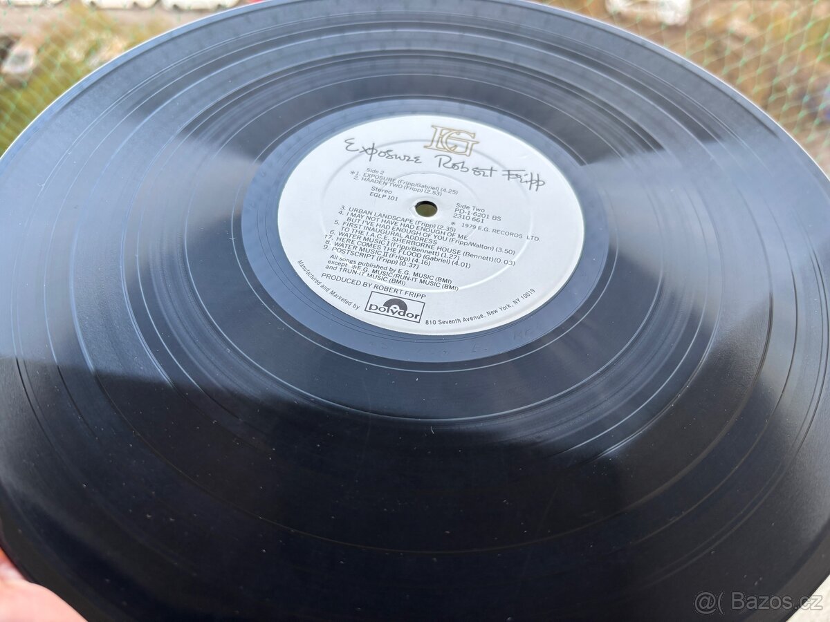 Robert Fripp - Exposure. LP - 6