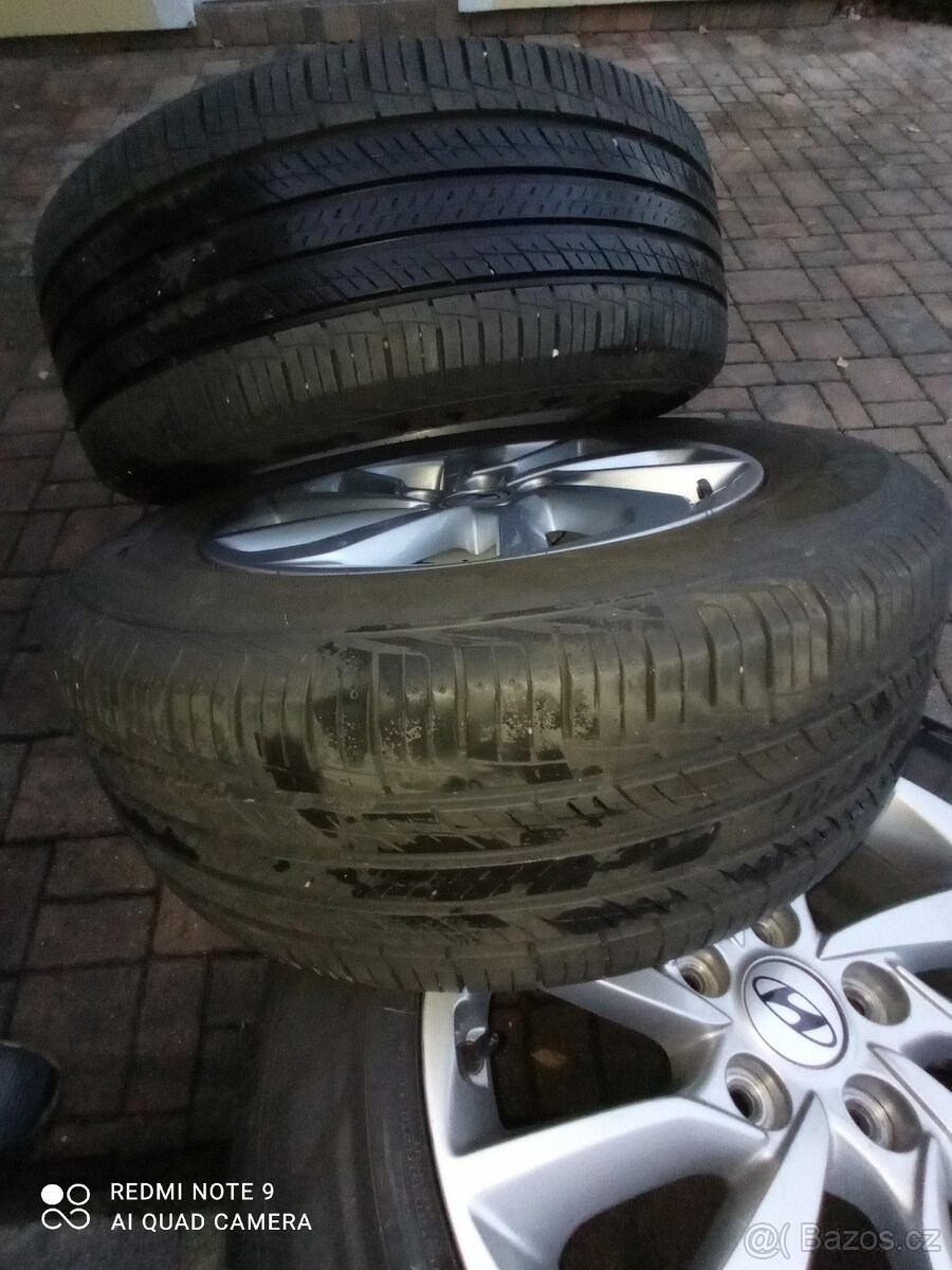 Alu kola R17 originál Hyundai - 6