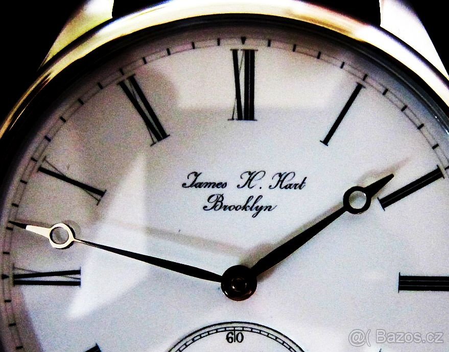 JAMES H.HART 1890 luxus.švýcarské náramkové /kapesní hodinky - 6