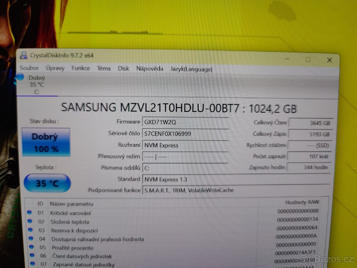 Herní notebook 17" i9 13980HX, RTX 4080 12GB 175W, - 6