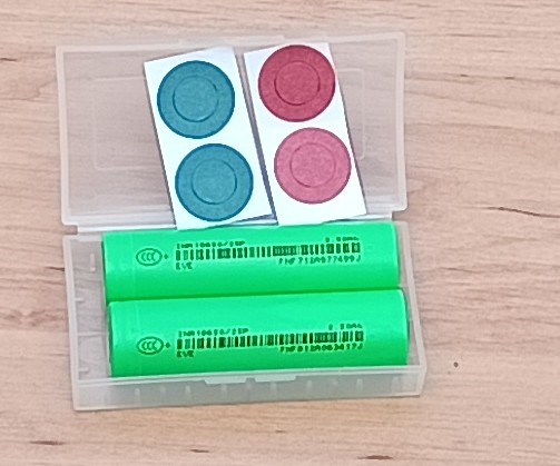 Li-ion EVE INR18650/25P 2500mA, blistr 2ks + 4x iz.kr. - 6