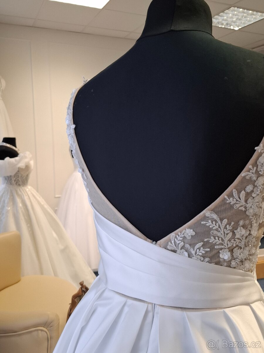 Svatebni saty velikost 38 - 6