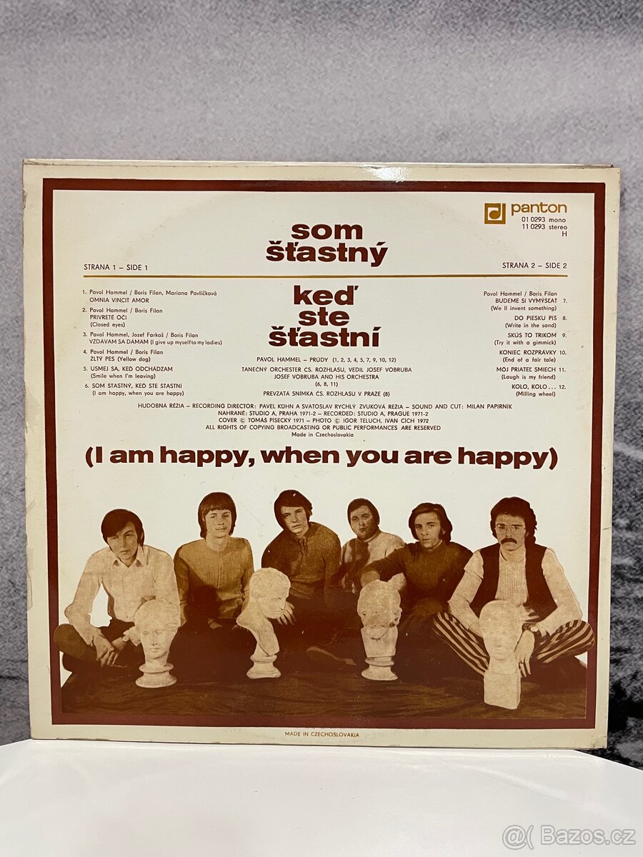 Gramofonové desky č.1 cena za 1 kus - 6