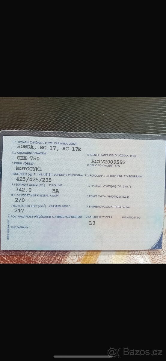 Honda cbx 750 - 6