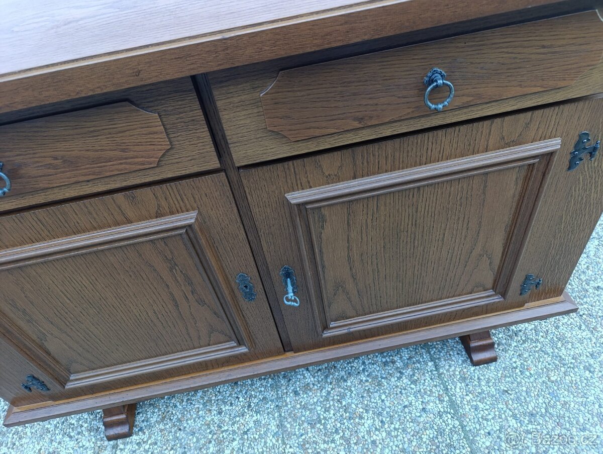 Selská komoda, nábytek z masívu - 6