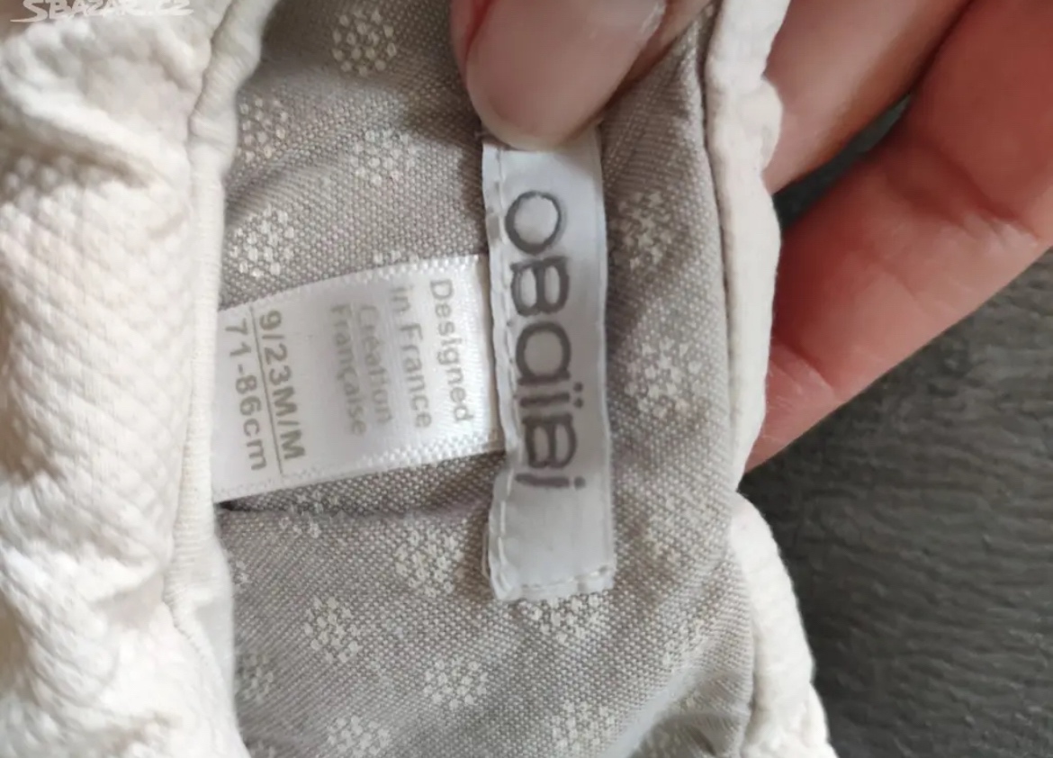 Spací pytel/peřinka OBABI (výška postavy 86cm) - 6