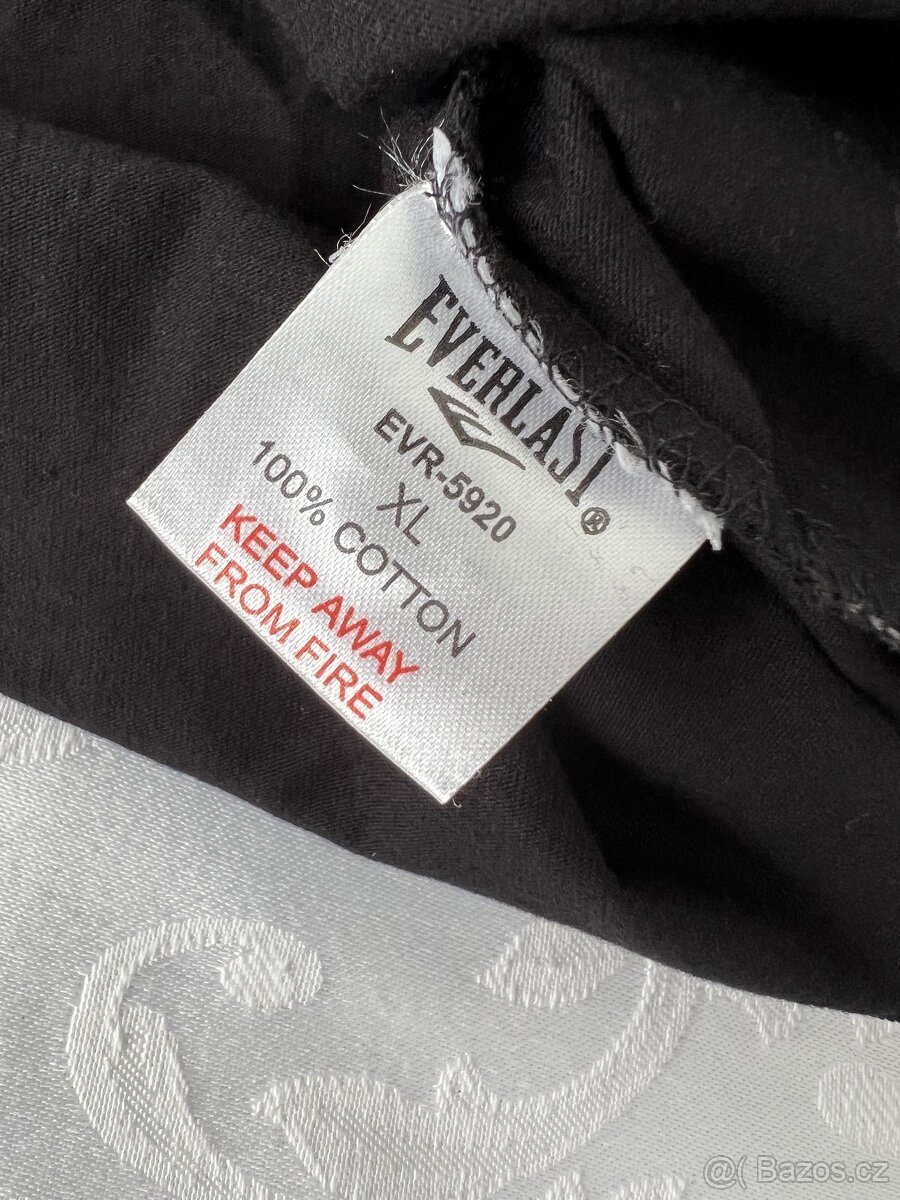 Everlast - páns. nové krásně černé polo tričko – XL - 6