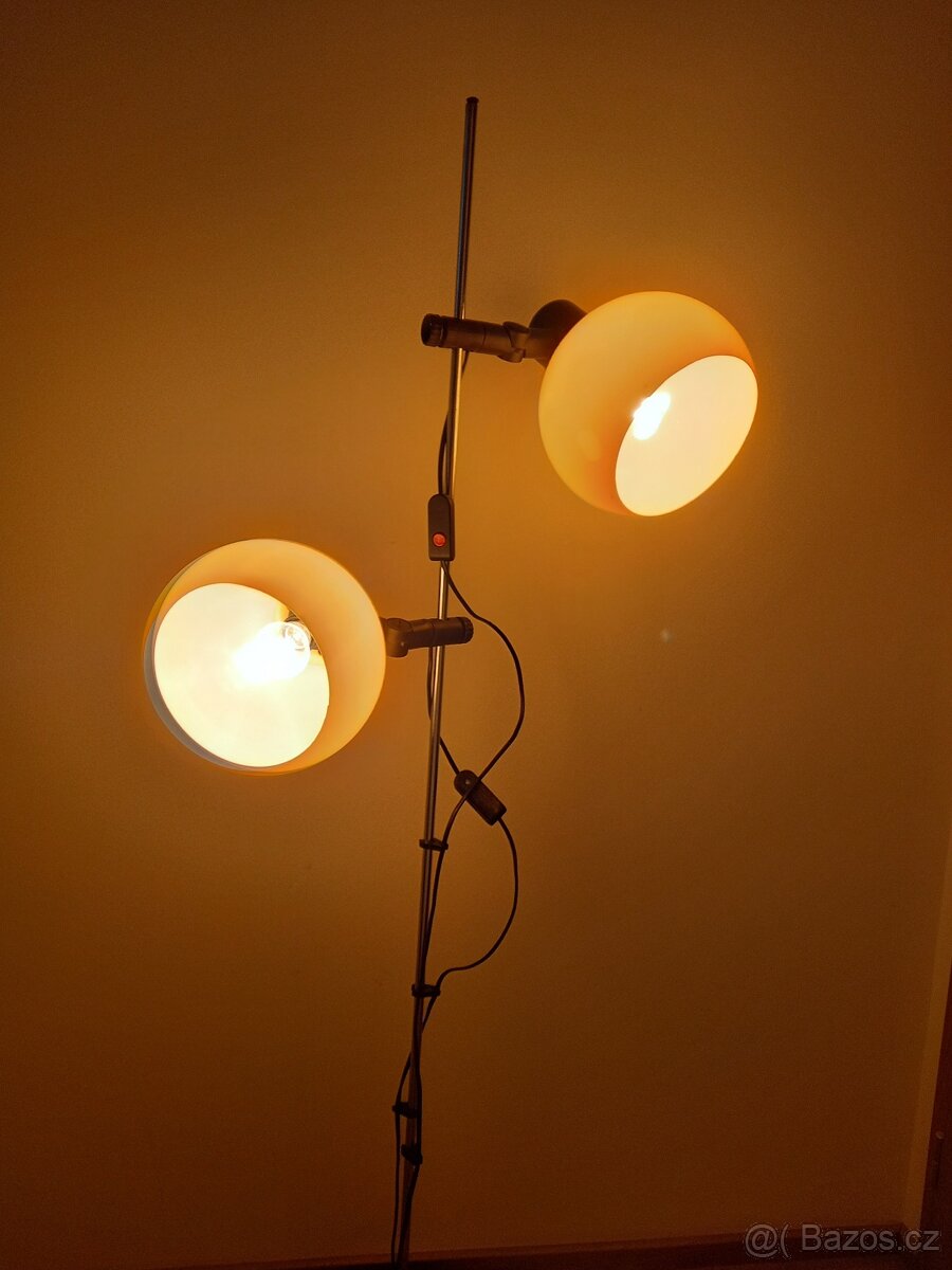 Lampa stojací - retro - 6