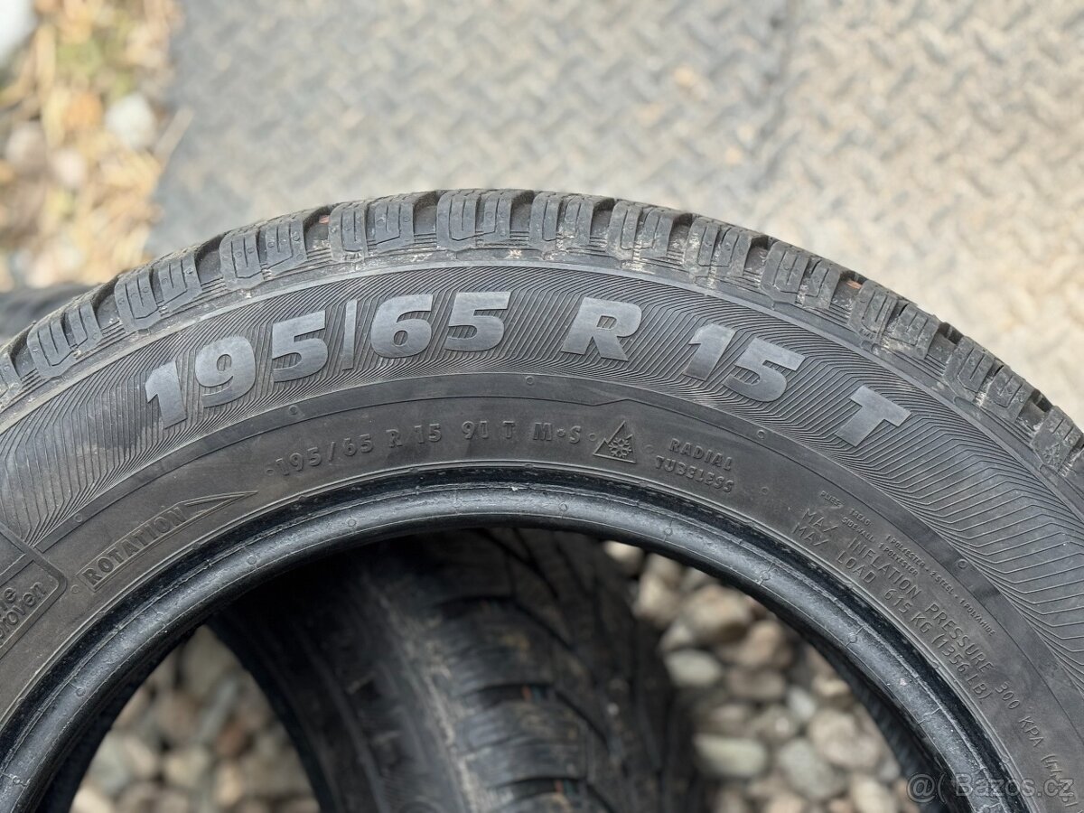 195/65/15 - Semperit zimní pár pneu - 6