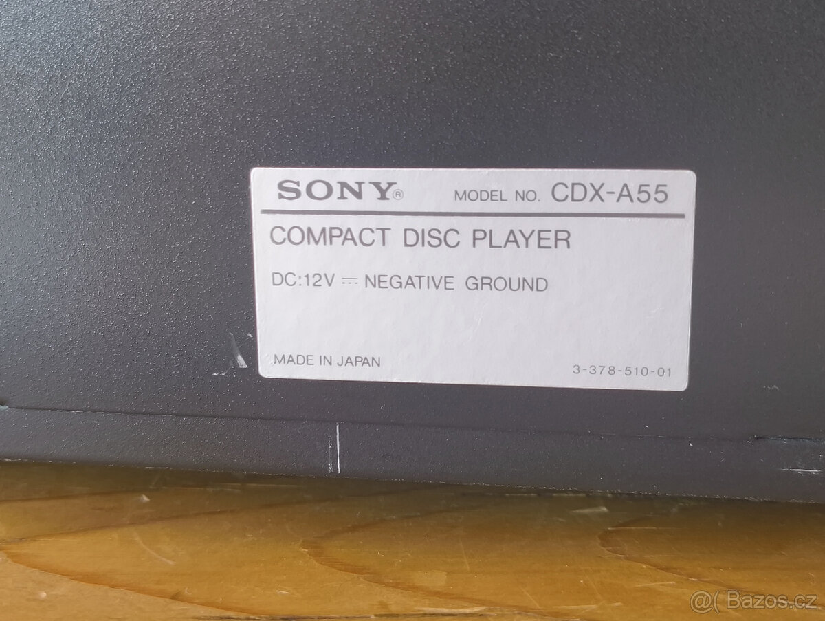 CD changer Sony CDX-A55 (pro 10 CD) - 6