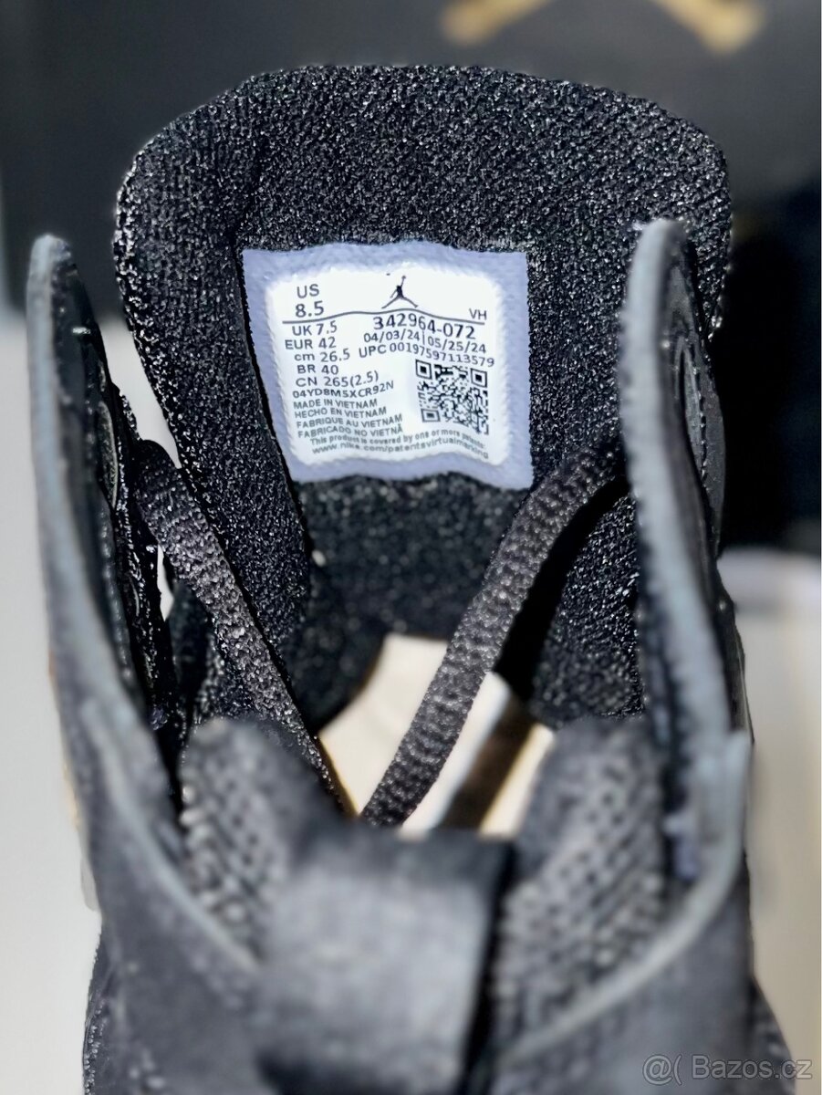 Nike Jordan True Flight černo-zlaté - 6