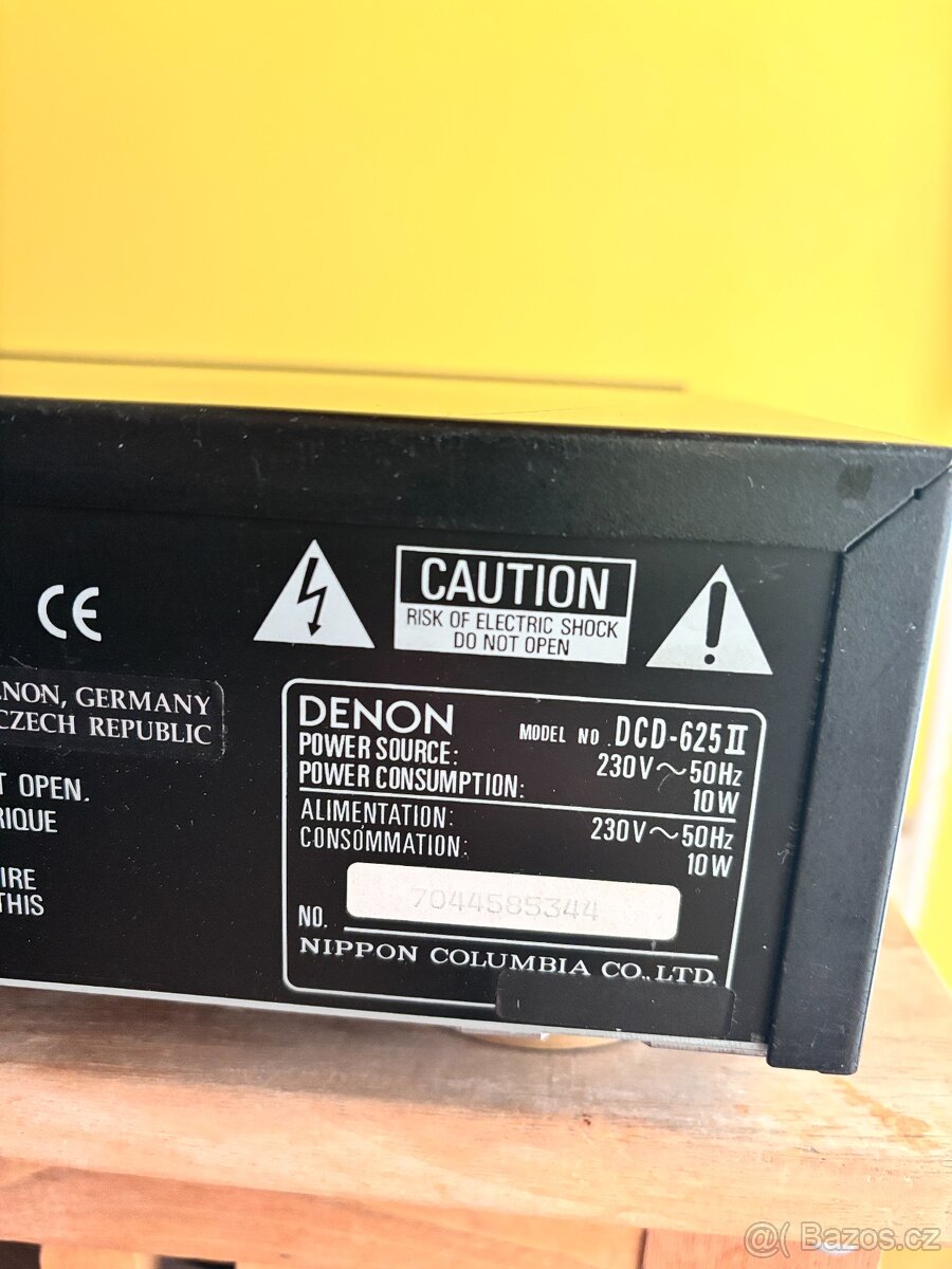 CD přehrávač Denon DCD 625 II - levně - 6