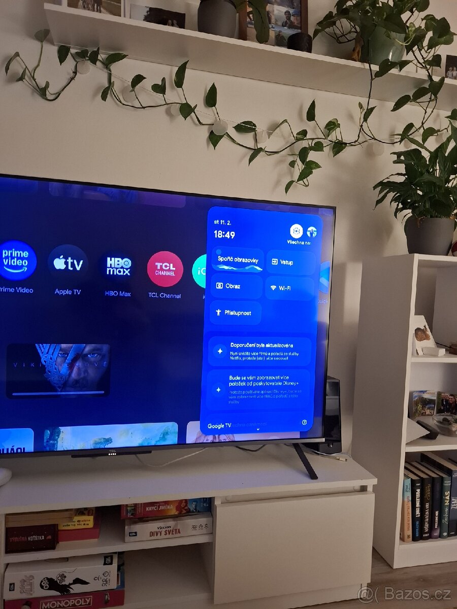 TCL Televize 55" 4K HDR 10+ - 6