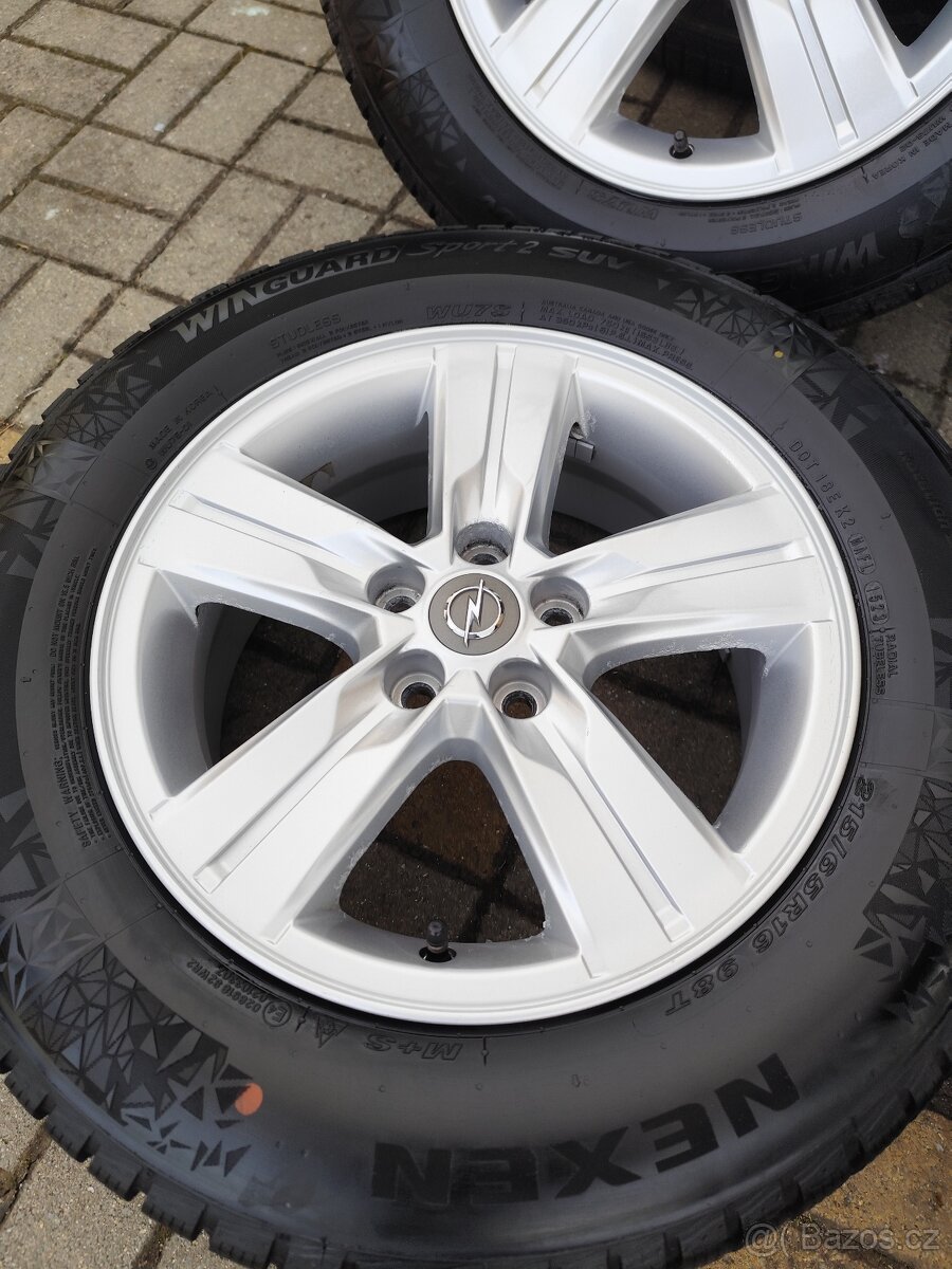 ALU 5x105 r16 OPEL + PNEU - 6