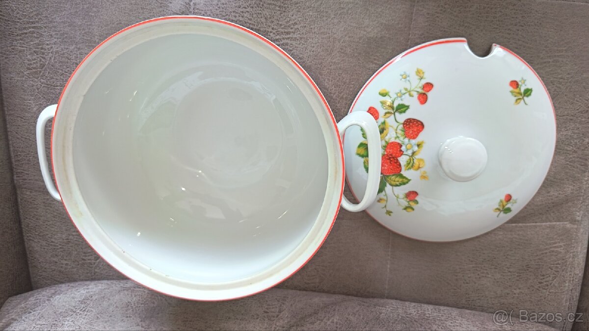 Porcelánová polévková Terina - 6