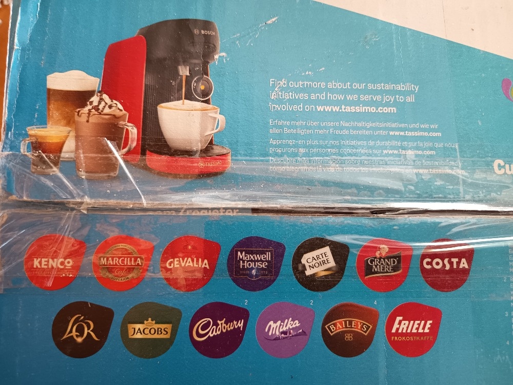 Prodám kávovar Bosch TAS163E, červená - 6