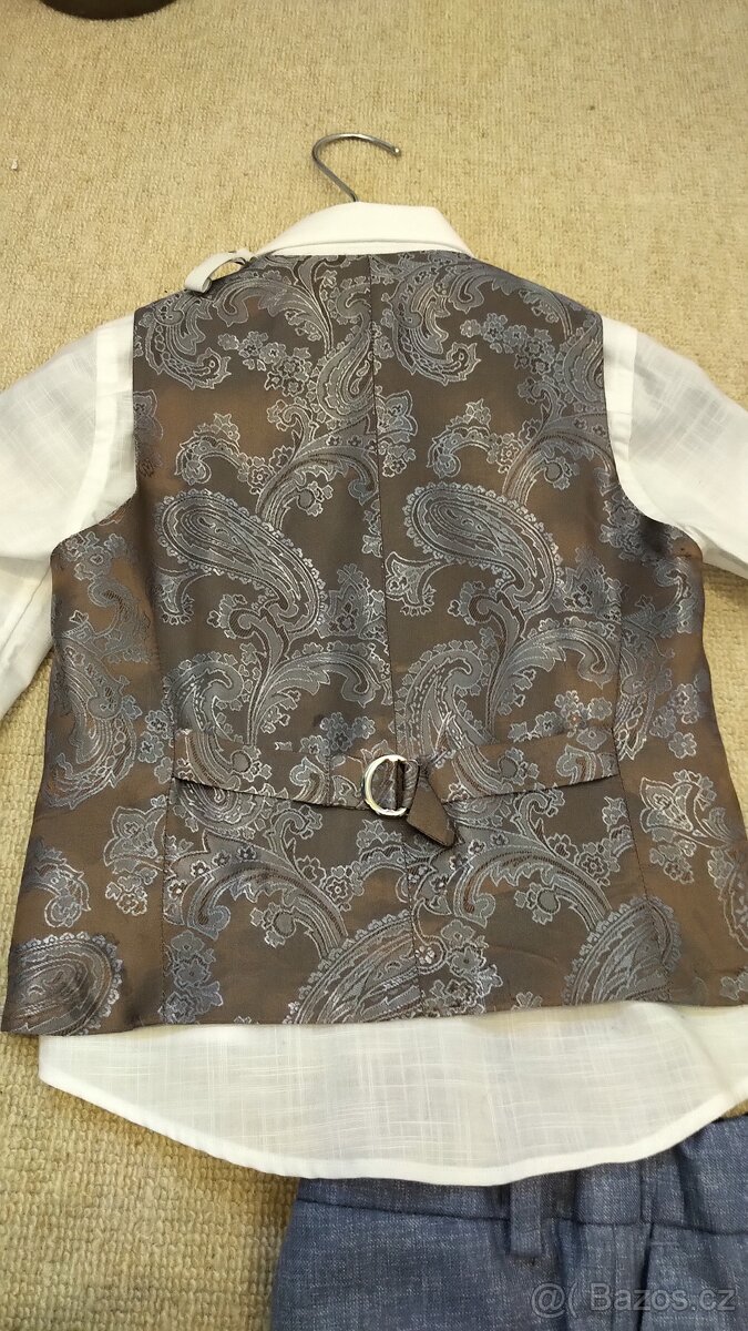 Detsky svatebni oblek v pro kluka 2,5 - 3,5roky - 6