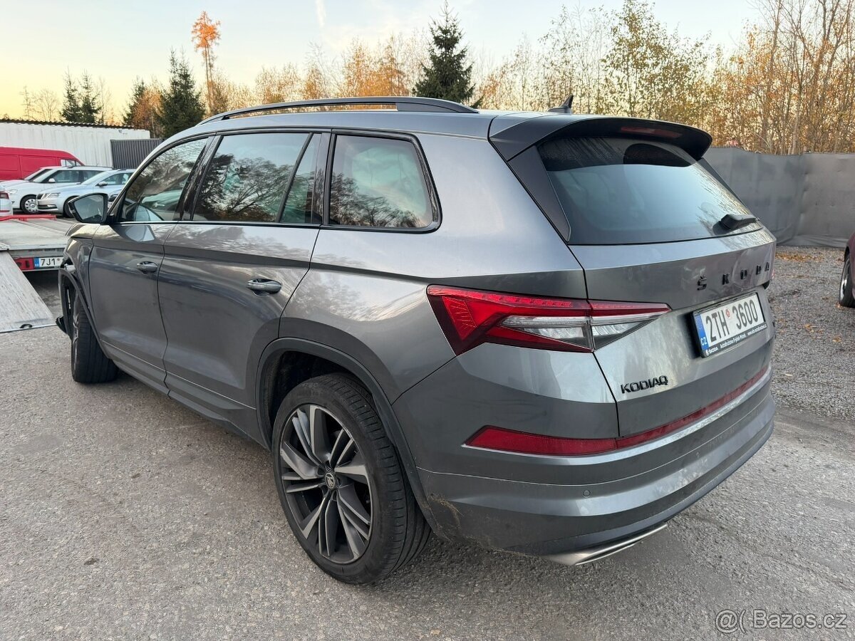 Škoda Kodiaq RS 2.0 TSI 180kw ČR 1.MAJ 28 000km WEBASTO - 6
