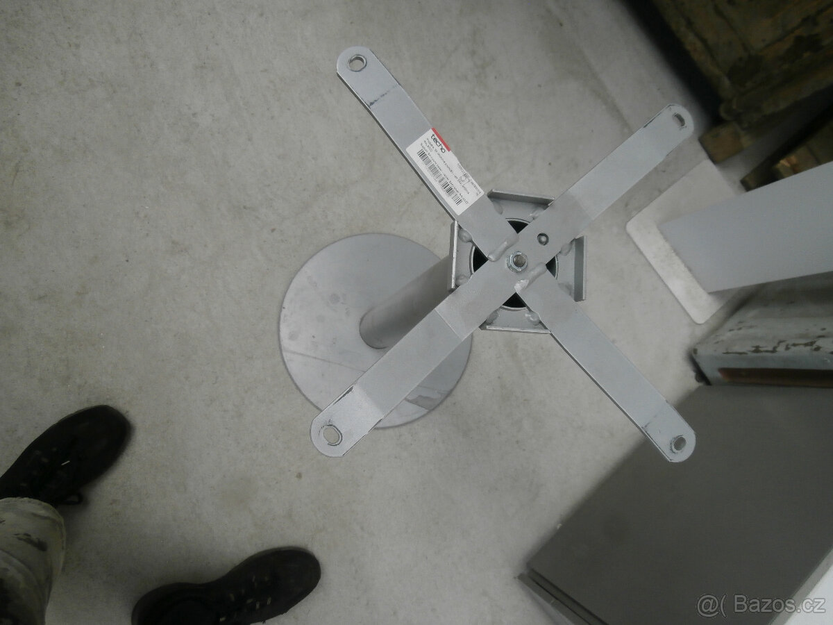 Stůl kulatý TECHO na bytelné kovové noze za 800 kč - 6