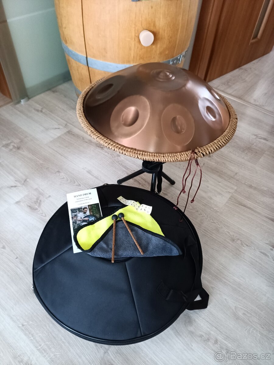 Buben Handpan Drum 46cm 9 tónů 440hz - 6