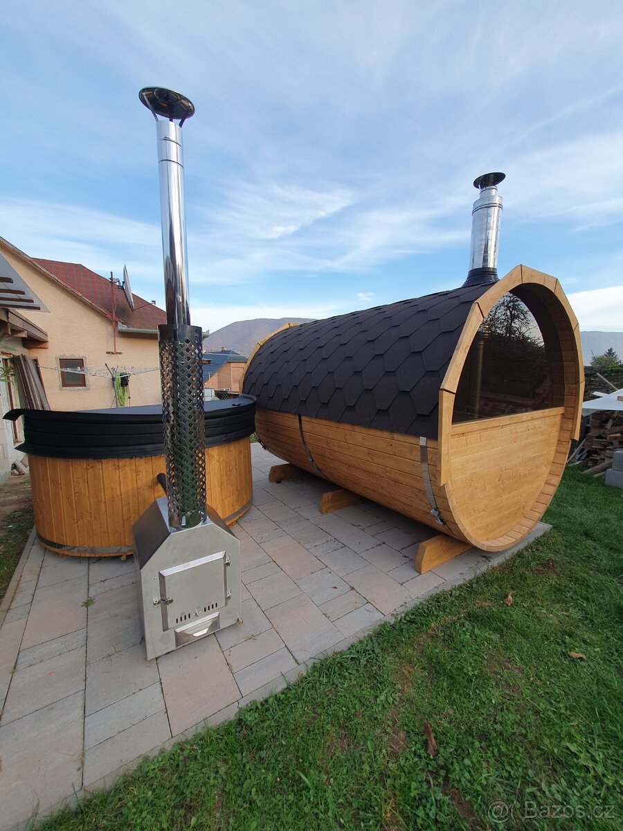 Fínska sudová sauna - 6