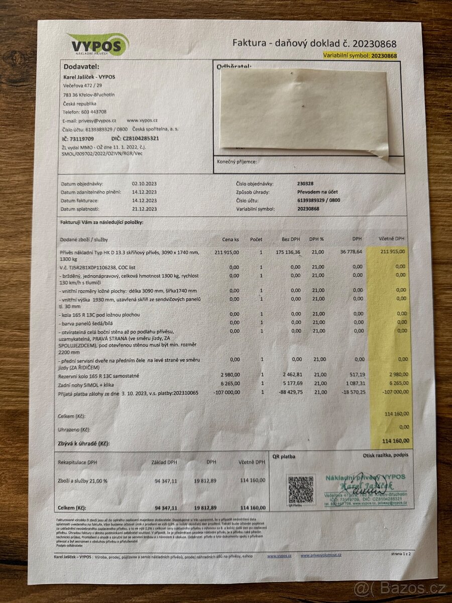 Prodejní přívěs - 6