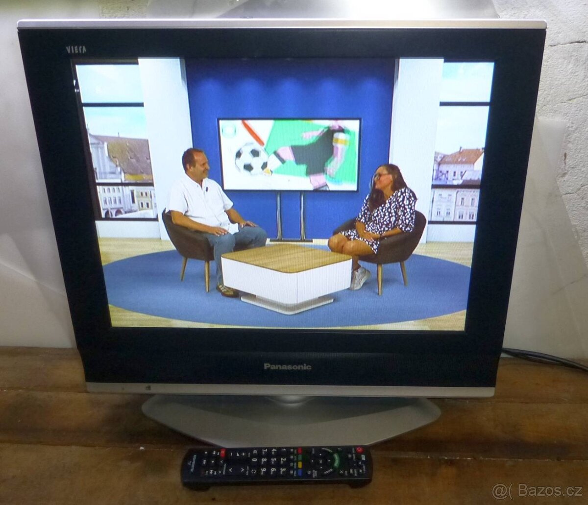 LCD televize 50cm PANASONIC, 5:4, nemá HDMI ani DVBT2 - 6