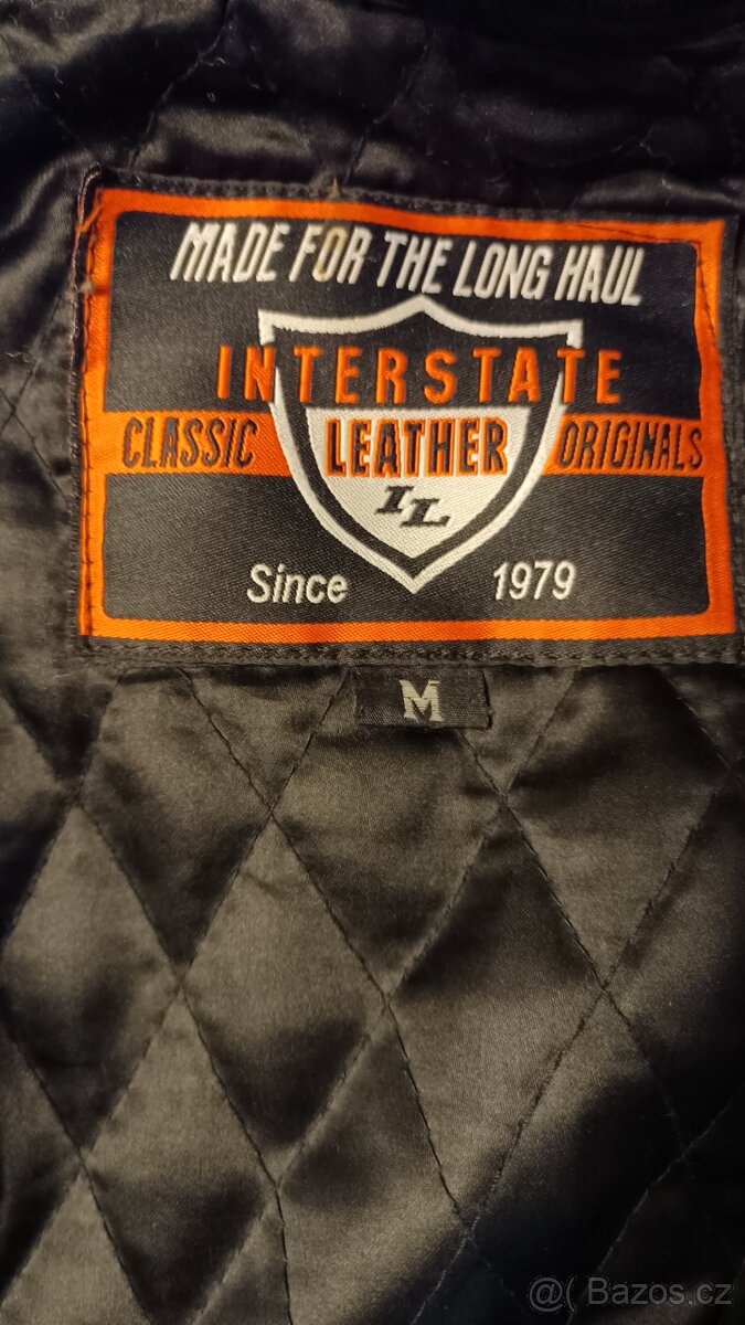 Motorkářská kožená bunda dámská vel. M - 6
