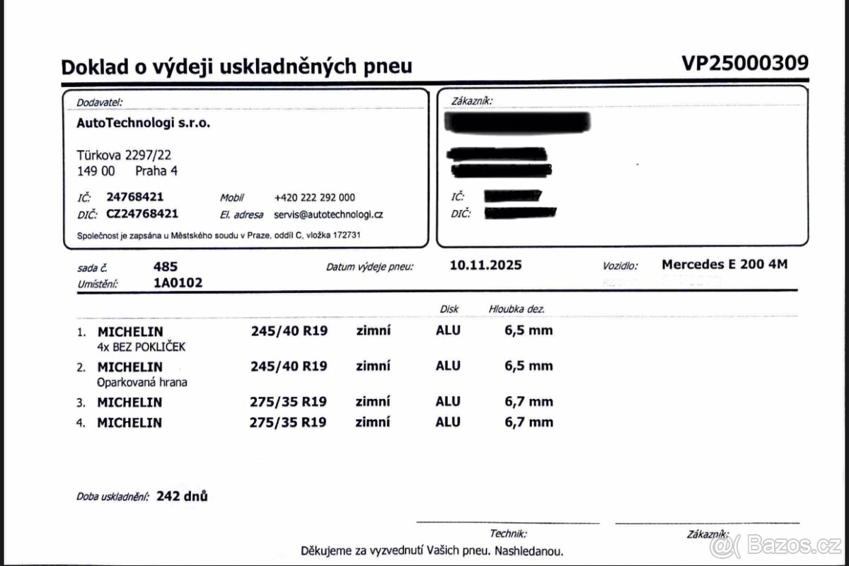 Michelin Pilot Alpin 5 R19 MO - 6