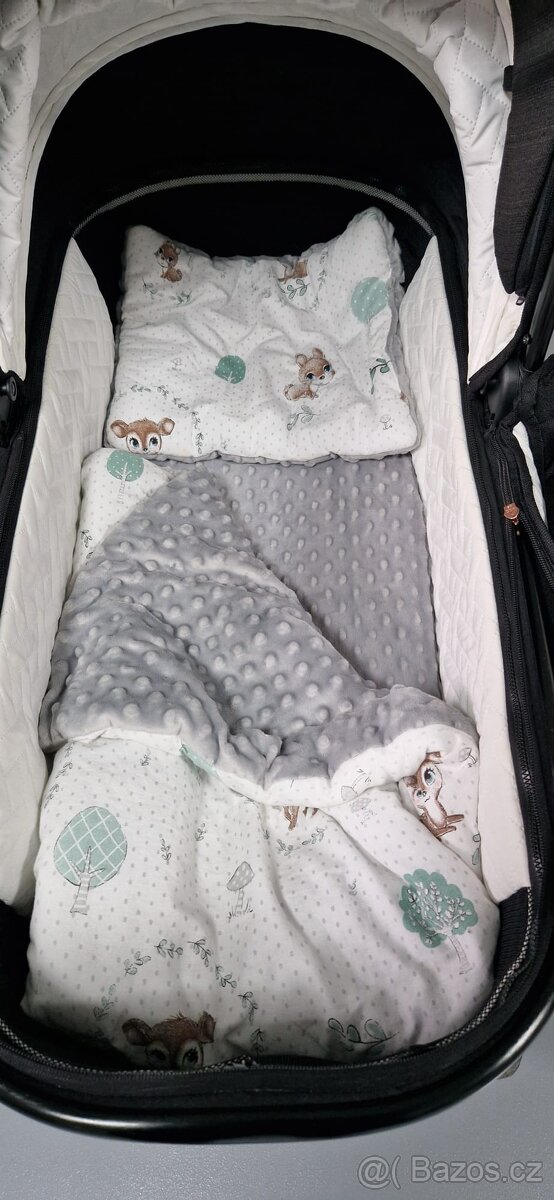 Kočárek 2v1, Muuvo Quick SE Sunset Black - 6