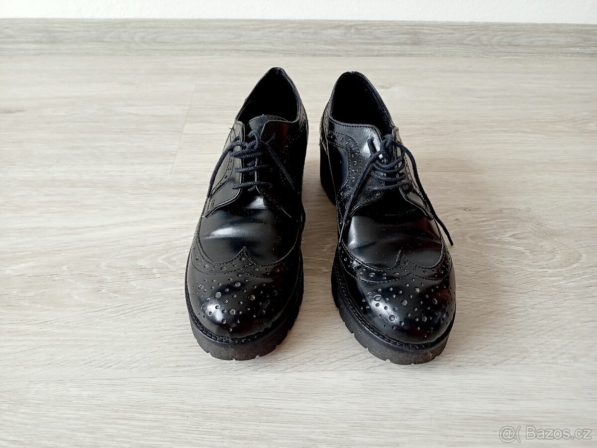 Dámské kožené boty zn. Geste, vel. 38 - 6