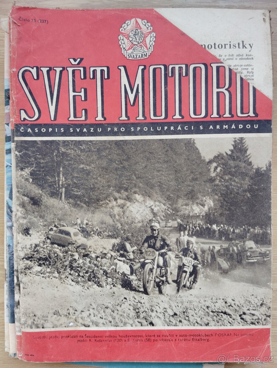 Časopisy Svět motorů - 6
