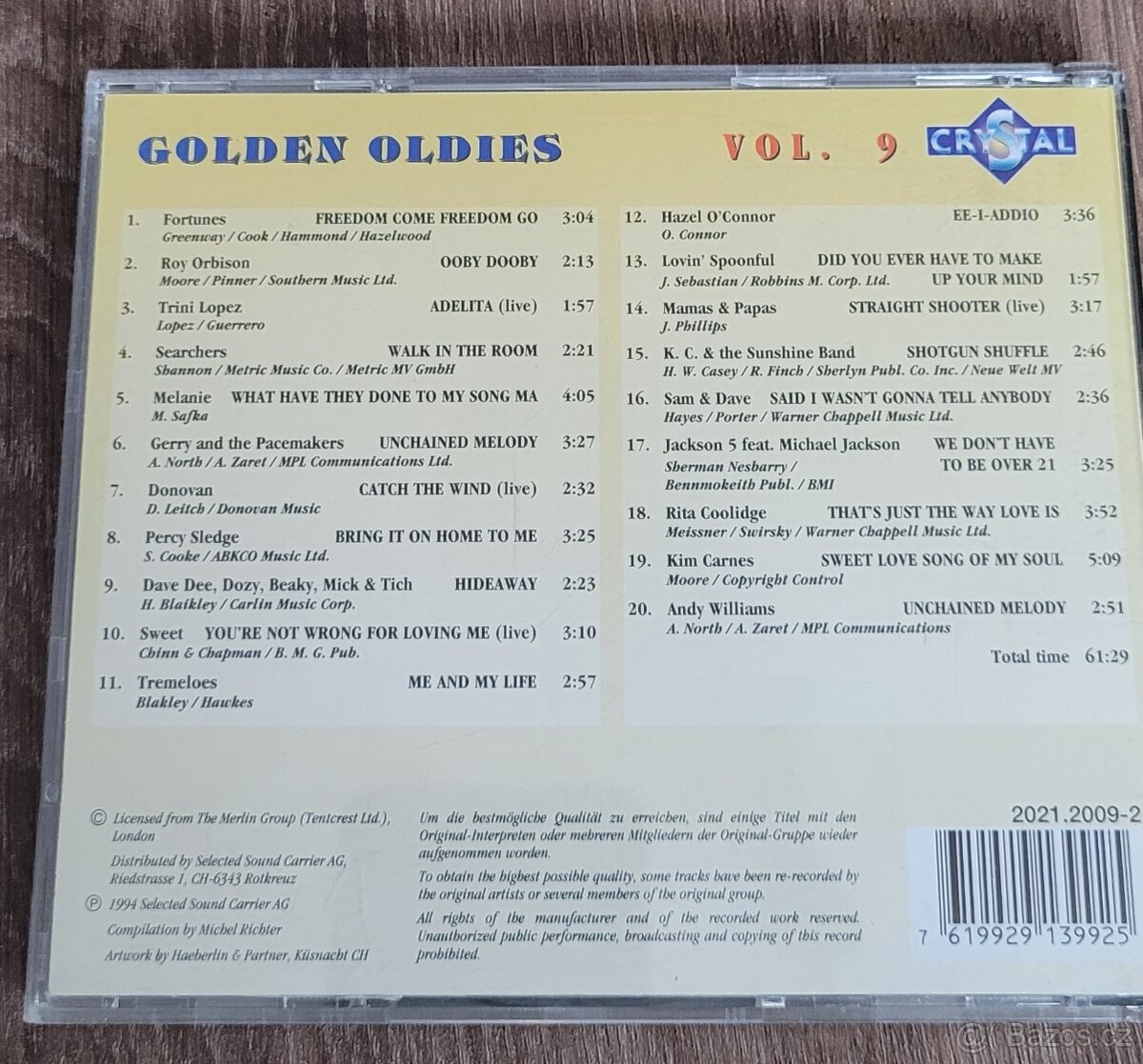 CD - Best of (50. - 70. léta) - 6