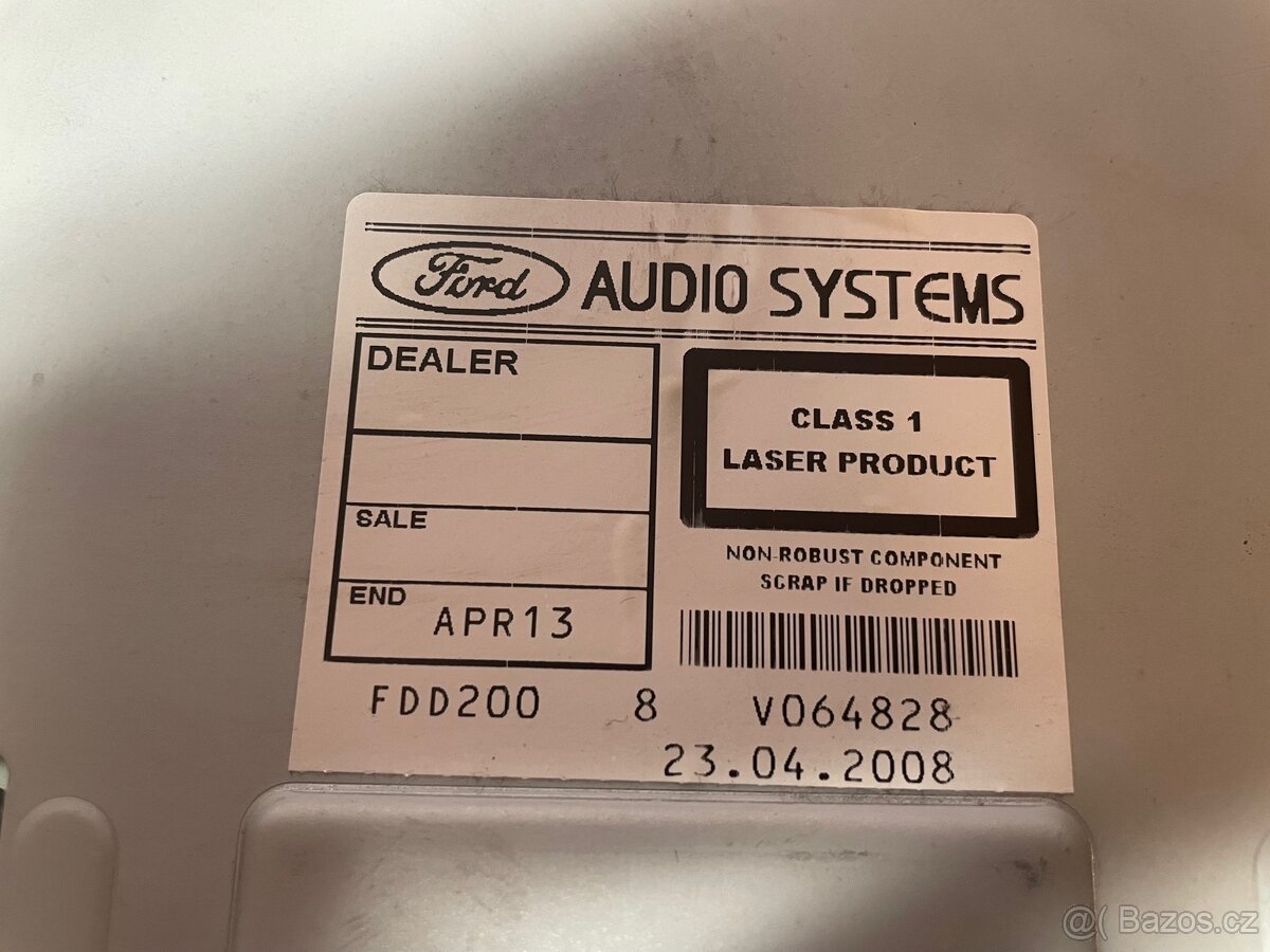 Prodám autorádio Ford 6000 CD - 6