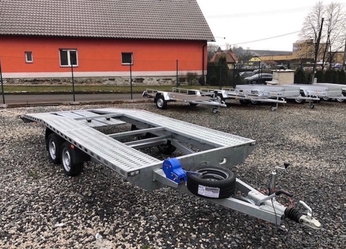 Přívěsný vozík,autopřepravník 460x205cm,2700kg,VDI2700 - 6