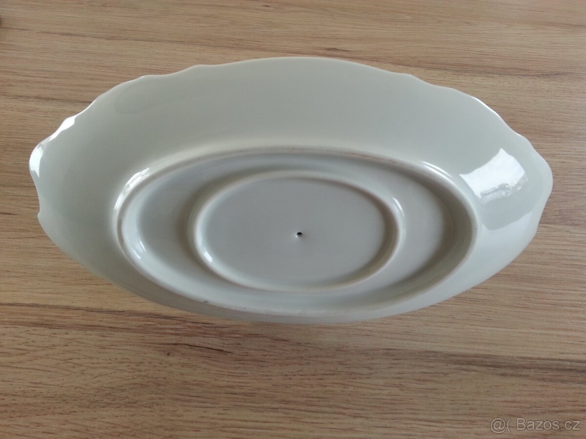 HRNEK mix druhů, Porcelánový OMÁČNÍK, keramická mísa... - 6