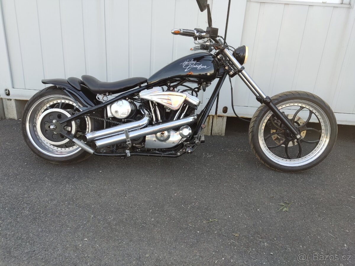 Stavba Harley Davidson sporttail - 6